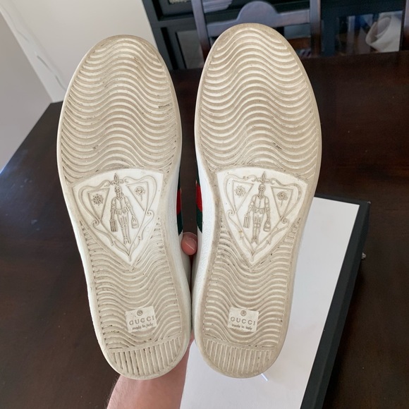 Sold! Gucci ace studded lightning bolt sneakers - Picture 8 of 8